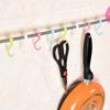 10PCS Portable Kitchen Bathroom Wardrobe Cabinet Hooks Home S Shaped Clothing Rack Hanger