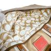 Coach Ashley Dot Handbag Nylon Brown Women B1481-F20027 Used