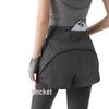 Women's High Waist Hip-Lift Yoga Pants, Quick-Dry, Two-Piece Look, for Autumn/Winter Running & Training.