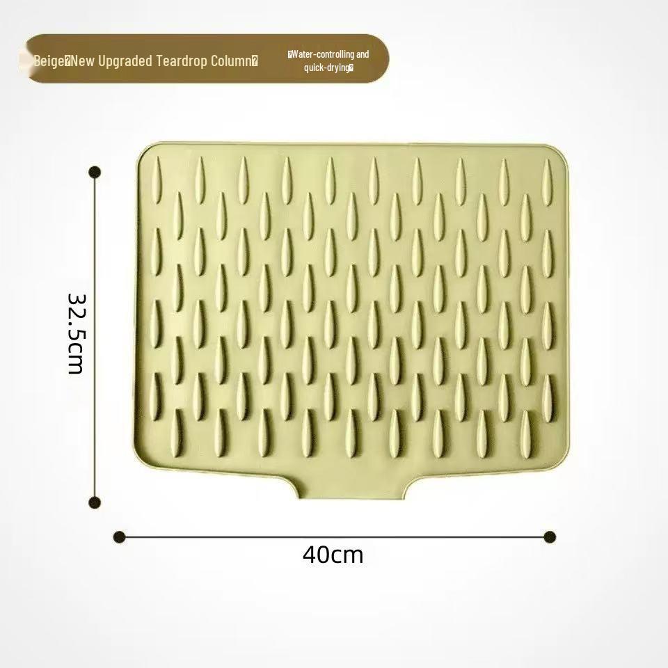 Silicone Heat-Resistant Drain Mat & Non-Slip Chopping Board Fixer