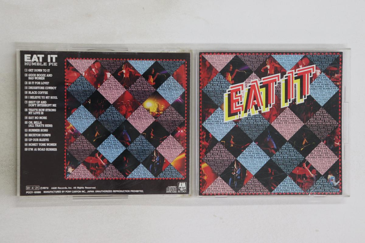 

CD HUMBLE PIE - Eat It PCCY10196 A&M Records 1991 Japan Rock Used