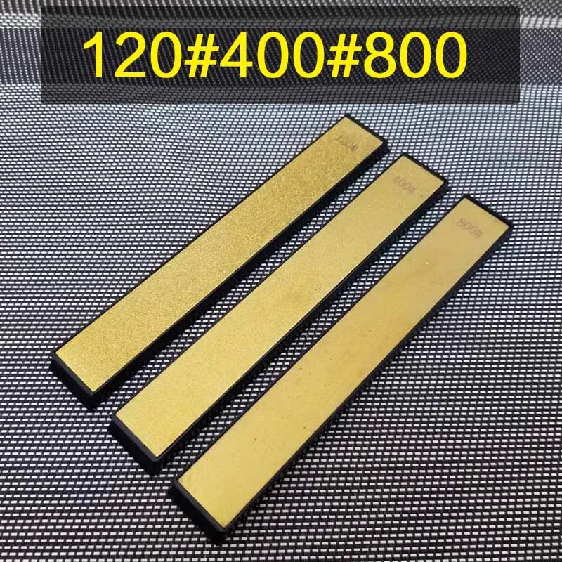 Professional Golden Diamond Plate Kitchen Knife Sharpener Stone Whetstones Knife Sharpening Tool