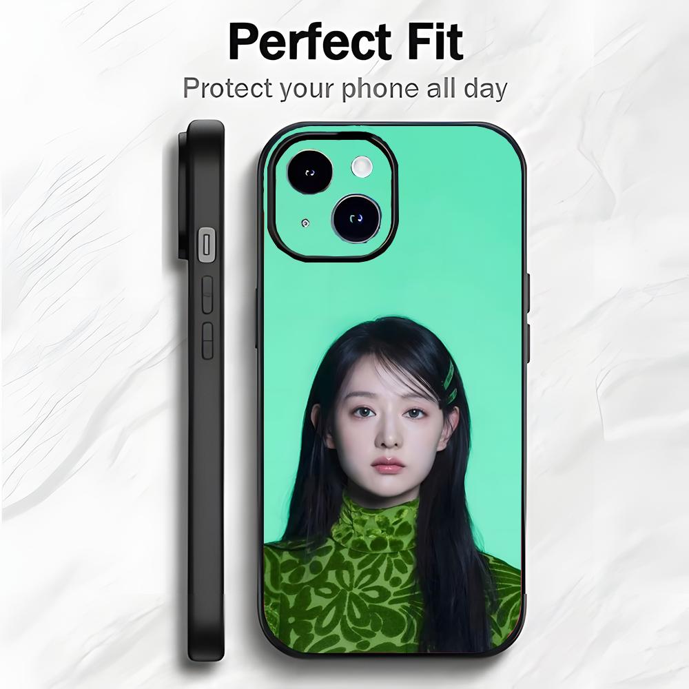 Korean Beautiful Actress K-Kim Ji Won Phone Case Phone Case Soft Packaging Lightweight For iPhone17 16 15 14 13ProMax