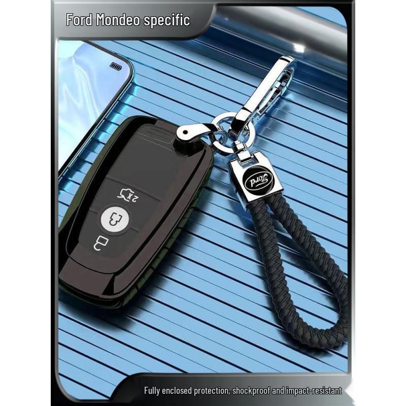 High-End Protective Key Case for 2017-2025 Ford Mondeo - Unisex Design