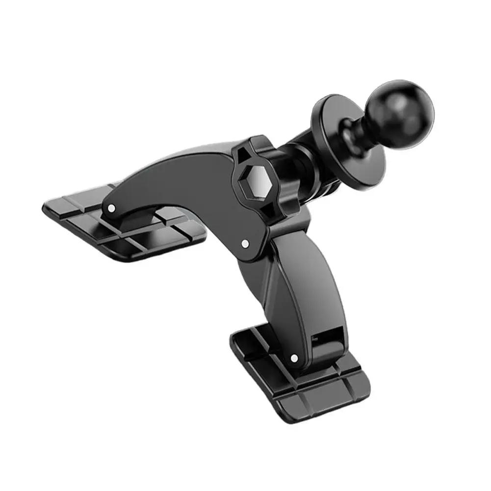 Universal 17mm Ball Head Car Dash Dual Self Adhesive Support Phone Holder Accessories Bracket Rotation 360 Cellphone Degree O5V8