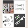 Multifunctional Wrench Spanner Shower Faucet Installation Tool for Bathroom and Kitchen Use with Integrated Level