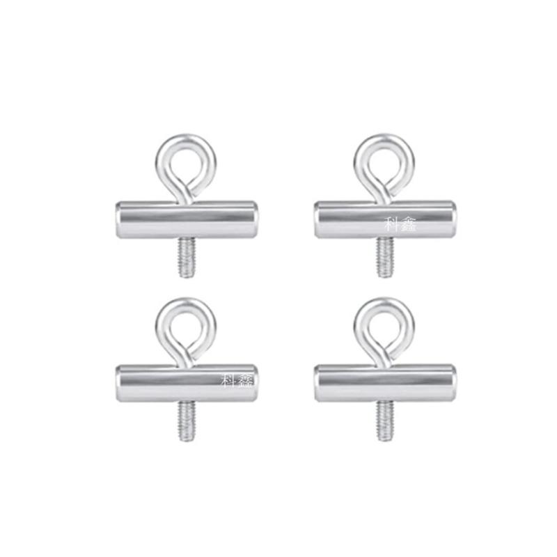 12pack Multipurpose Awnings Rail End Caps Heavy Type Stainless Steel Camping Tent Mounting Hardware