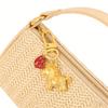 5 Piece Alloy Horse Zodiacal Keychains for Good Fortune In 2026 Multifunctional Lightweight Phone and Bag Accessories