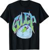 Smiling Friends Schlafmütze Glep Buntes Altenglisches Cartoon T-Shirt Unisex T-Shirt