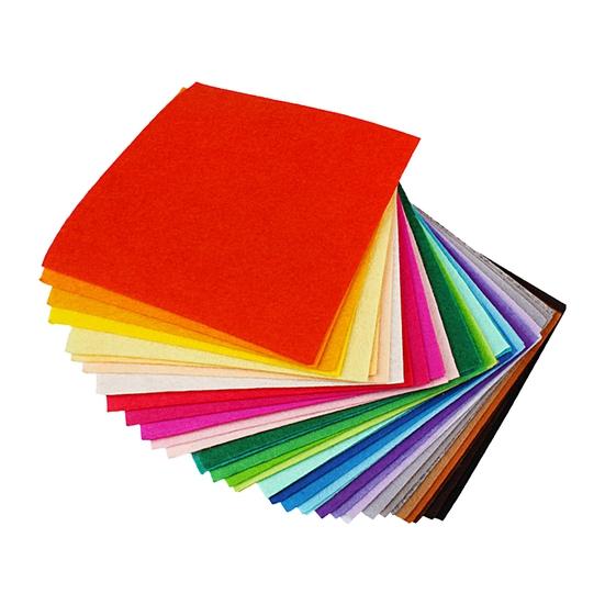 1 sada ultra-měkká prodyšná tkanina DIY tkanina netkaná kreativní střižná tkanina pro ruční práce