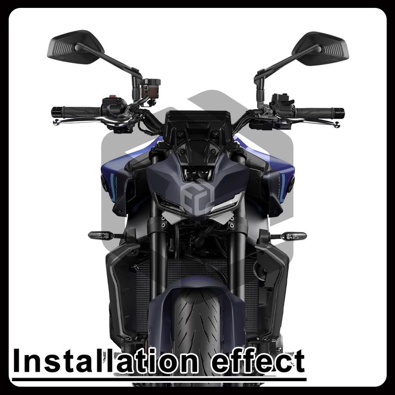 For MT09 Motorcycle Accessories Rearview Mirror Side Mirror for YAMAHA MT07 / MT10 / MT15 / MT03 / MT25 /FZ V3 /FZ6 /FZ1 / FZ8