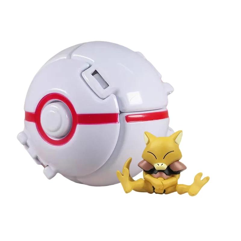 Pokemon Elfball Figur Pikachu Glurak Turtok Mewtu Pocket Monster Variante Pokeball Verformbare Spielzeuge Actionmodell Geschenk