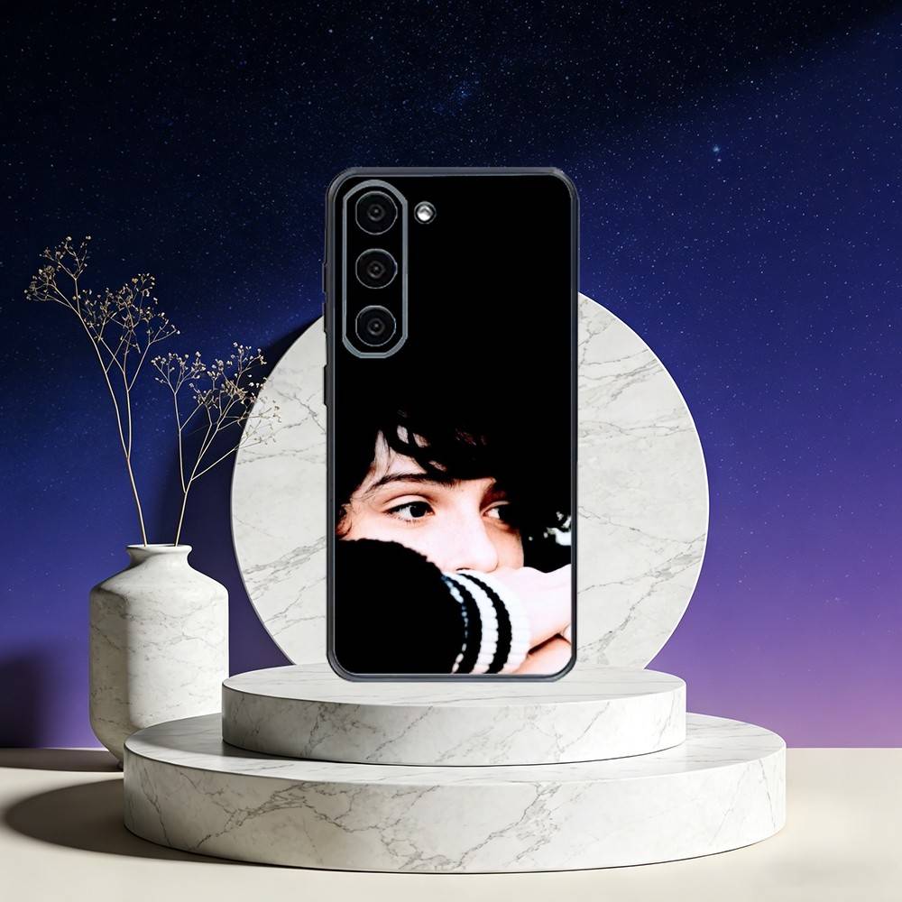 Actor Finn Wolfhard Phone Case For Samsung Galaxy A73,A72,A71,A70,A53,A52,A51,Others Soft Black Cover