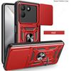 Slide Lens Armor Funda for Tecno Spark 40 Pro 4G Case for Tecno Spark 40 Pro 4G Case Magnetic Ring Stand Holder Cover Capa