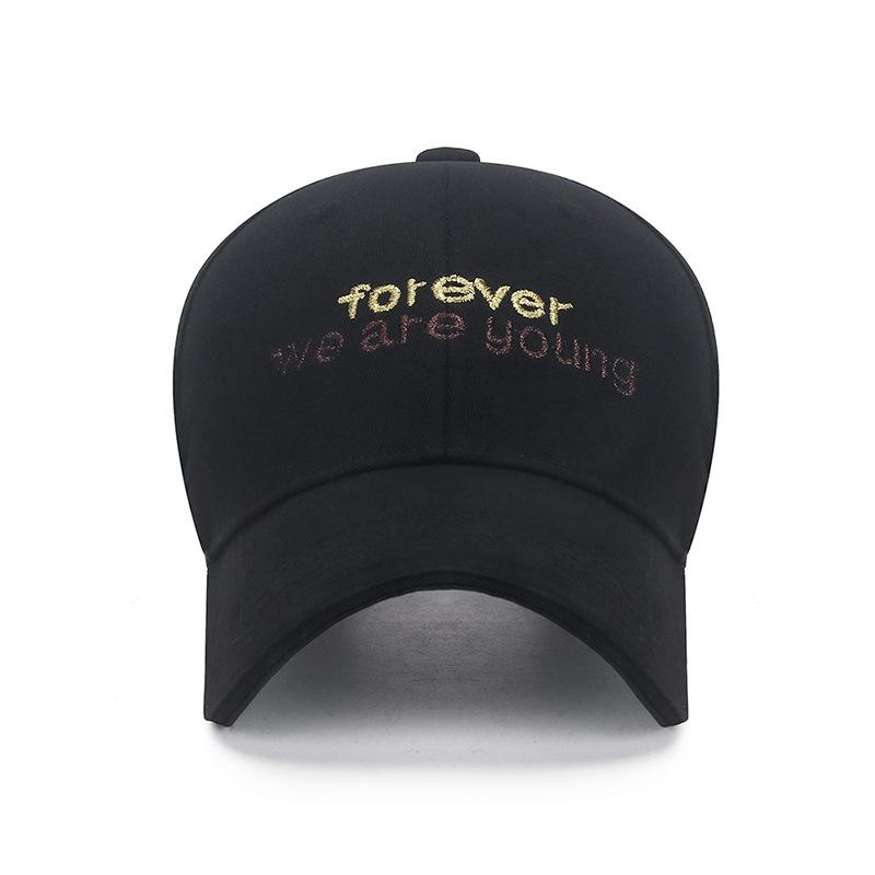 Spring and Autumn Trendy Letter Baseball Caps, Men and Women Couple Sandwich Sun Hats, Casual Baseball Caps