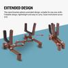 Foldable Lightweight Extended Violin Stand Holder Suppport Bracket Instrument Accessory