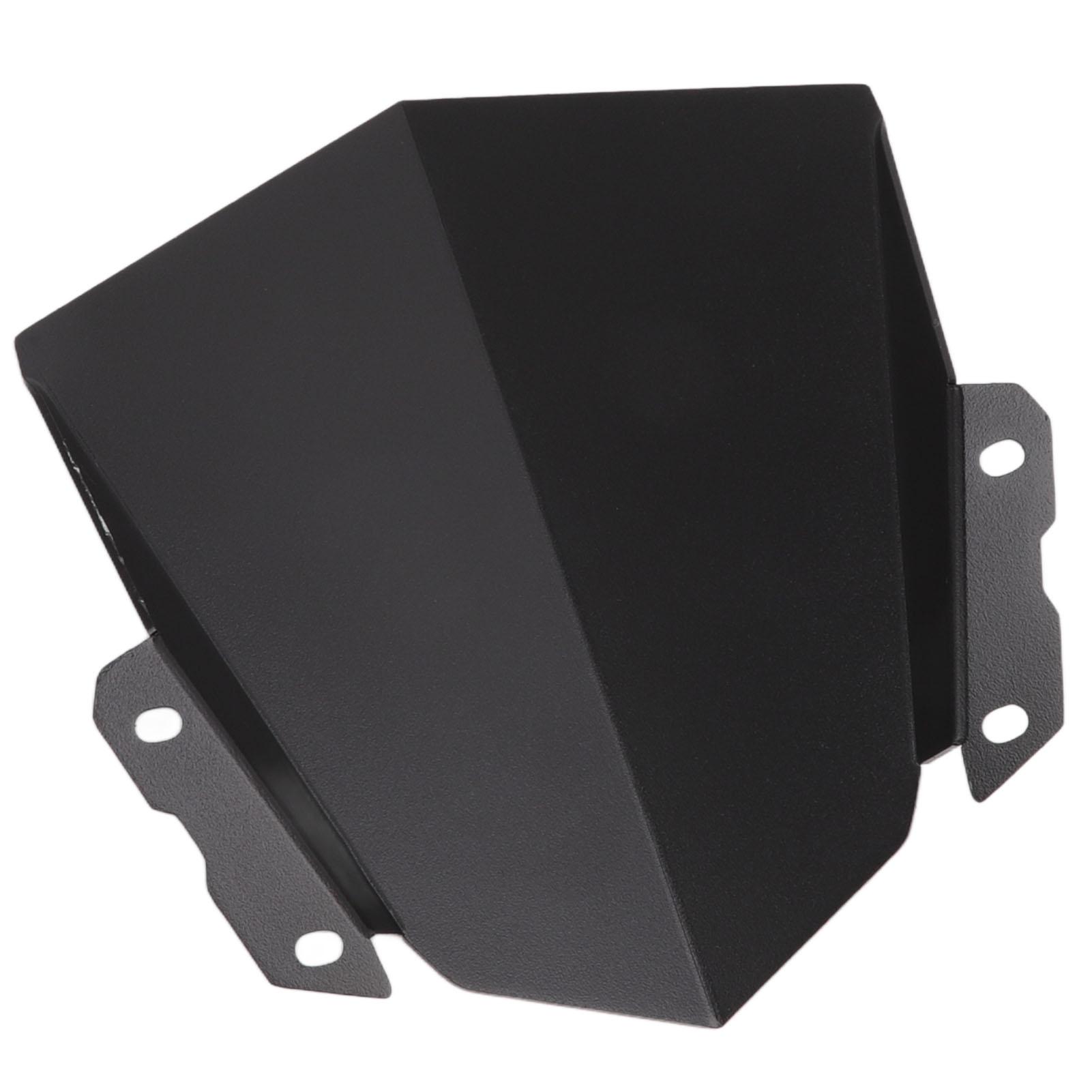 

Motorcycle Front Windshield Stainless Steel Windshield Windscreen Deflector Protector Guard Cover for MT15 2019‑2021