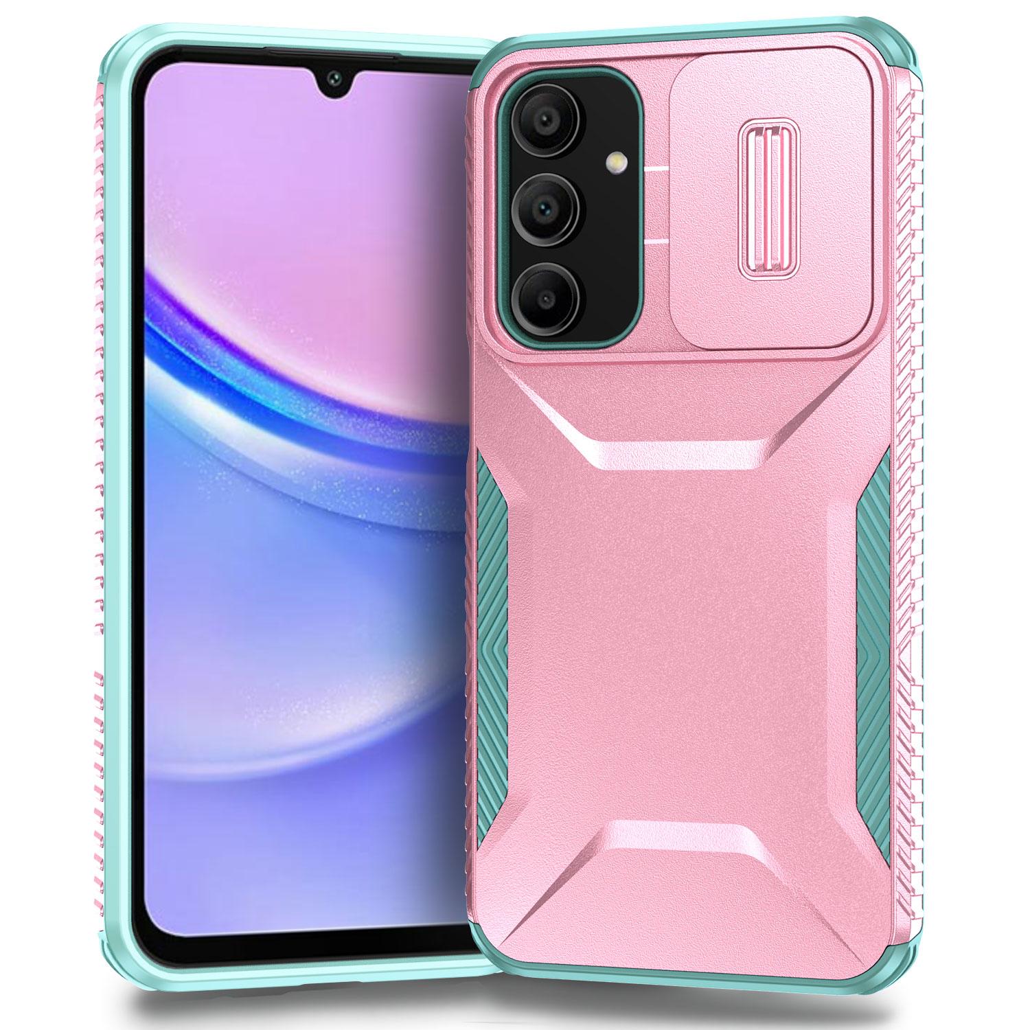 

For Samsung Galaxy A16 5G/A16 4G Case Camshield TPU+PC Phone Cover Non-Slip Side Edge C