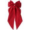 1Pc Black Bow Hairpin Oversize Ribbon Big Hair Clip And Clips Long Satin Ribbon Hairclip Women Wedding Party Hair Accessories