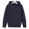 Children's Trendy Solid Color Pullover: Boys' Long Sleeve & Girls' Short Sleeve