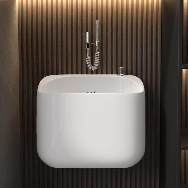 Wall-Mounted Utility Mop Sink