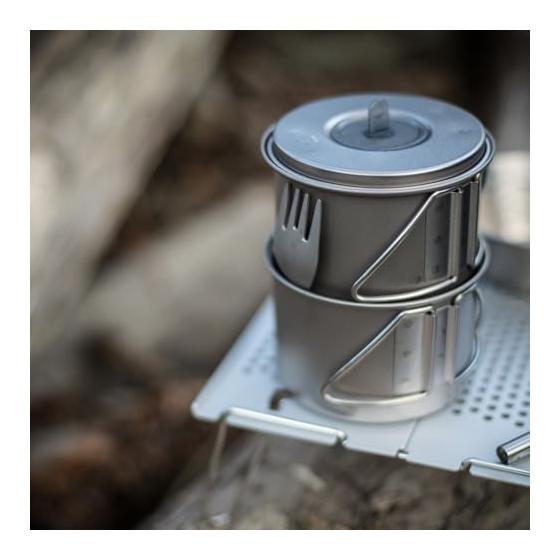 Snow Peak Cooker Solo Set Extreme Titanium SCS-004TR Camping Outdoor
