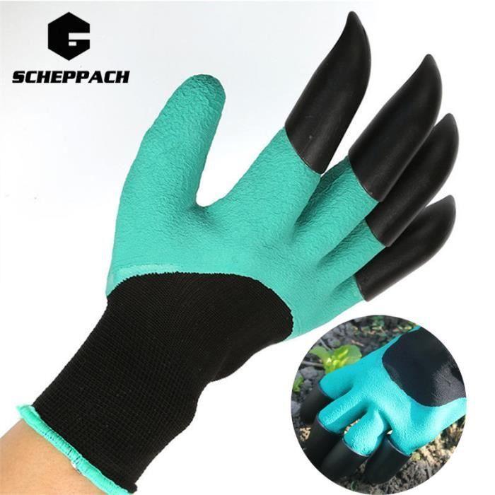 A Pair of 4-claw Gardening Gloves