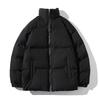 Winter Jacket Men Parkas Thicken Warm Coat Men's Stand Collar Solid Color Casual Parka Women Fashion Streetwear