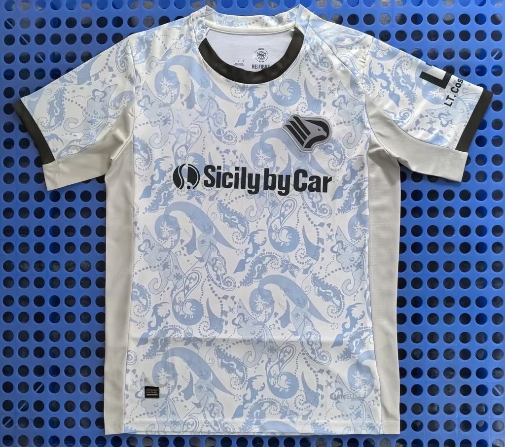 2526 Thai Football Fan Jersey Santos Marseille America Mallorca Short-sleeved Quick-drying T-shirt New La Liga