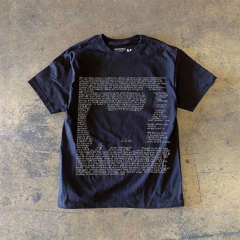 Pure Cotton Double Thread 3a260g Short Sleeve Tshirt Unisex Loose Fit American Retro Style Breathable Summer Top