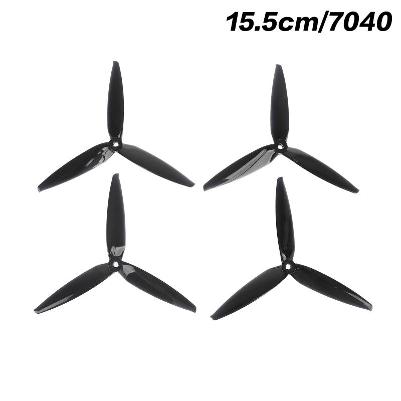 3-Blade Propellers Low Noise Quick Release Long Lifespan Props for Daily Drone Flight Spare Accessories