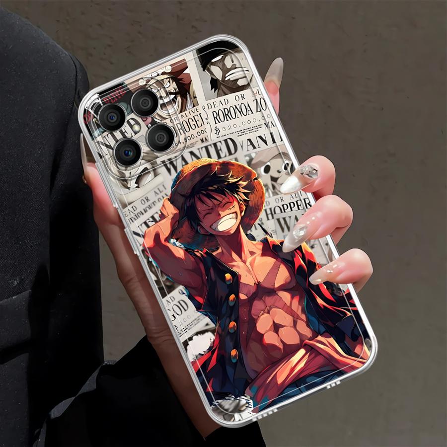 

Чехол One Piece Luffy для Honor X7b X8 X9b X8b 90 Lite X8a X9a Мягкая крышка для телефона Honor X8 4G