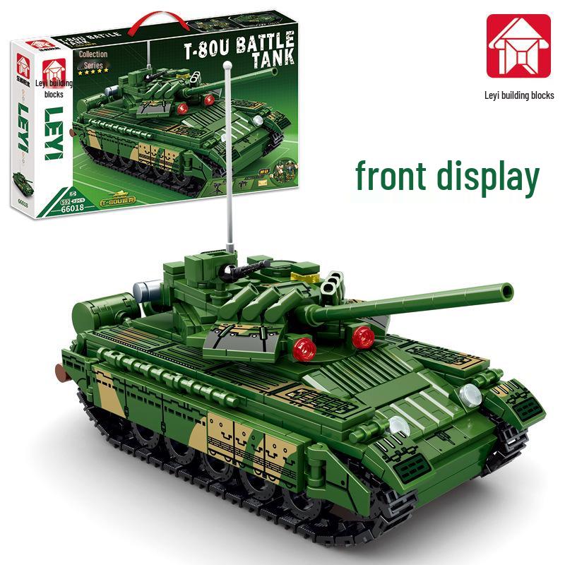 Yueyi Challenger Tank 66018T80U Military Series Building Blocks Toy