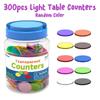 Shapes Montessori Light Table Toys Numbers Sensory Board Learning Toy  Kids Learning