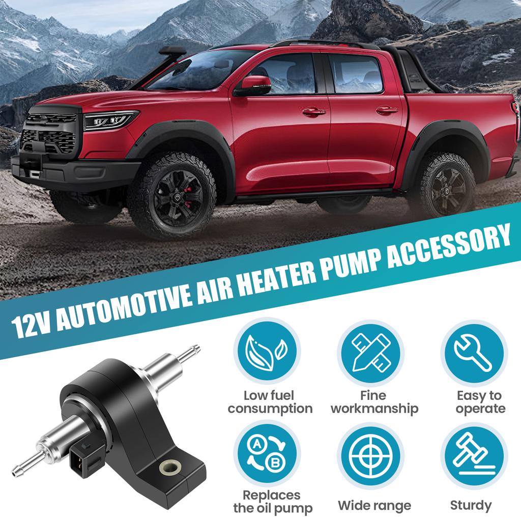 Car Diesel Heater Oil Fuel Pump Efficient Fuel Metering Pump Efficient Diesel Air Heater Fuel Pump for Automotive Parking