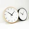 KATOMOKU plywood clock, natural, km-49NA, wall clock with continuous second hand, 30.4cm diameter (quartz clock)