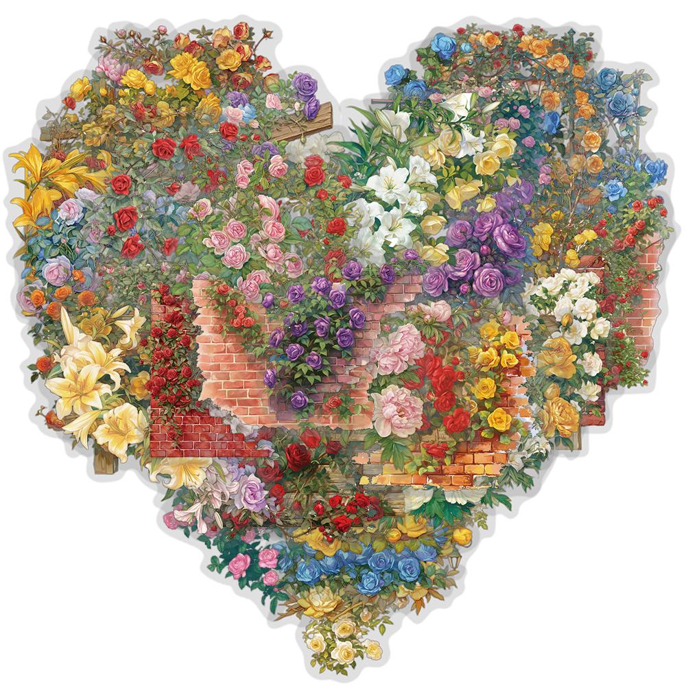 

50/100PCS Retro Floral Stickers Nostalgia Aesthetic Stationary Scrapbooking Bicycle Study Laptop Coffee DIY Art Suitcase Sticker