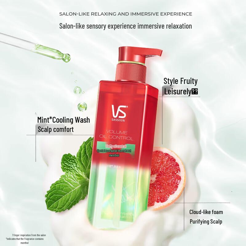 Vidal Sassoon Refreshing Oil Control Shampoo