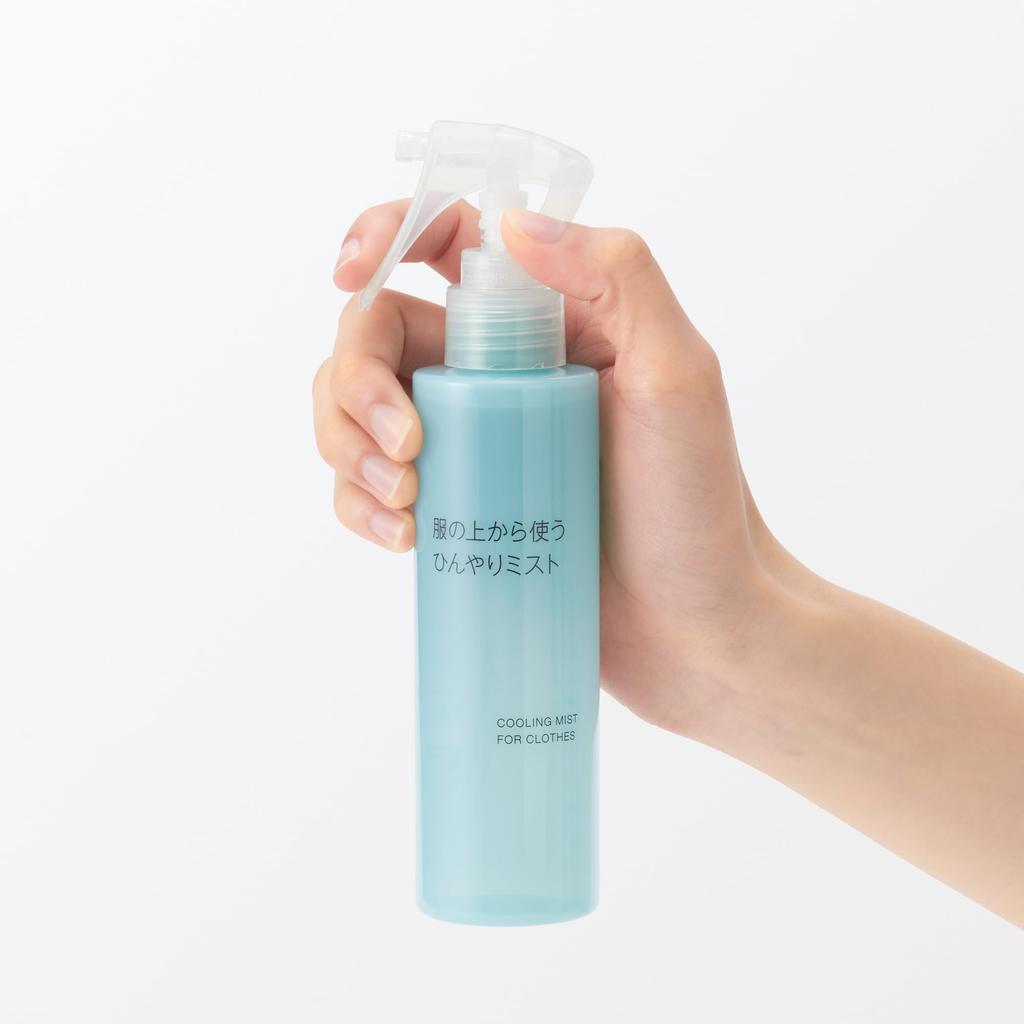 MUJI Cooling Mist for use over 150 OAP19A4S clothing, mL,