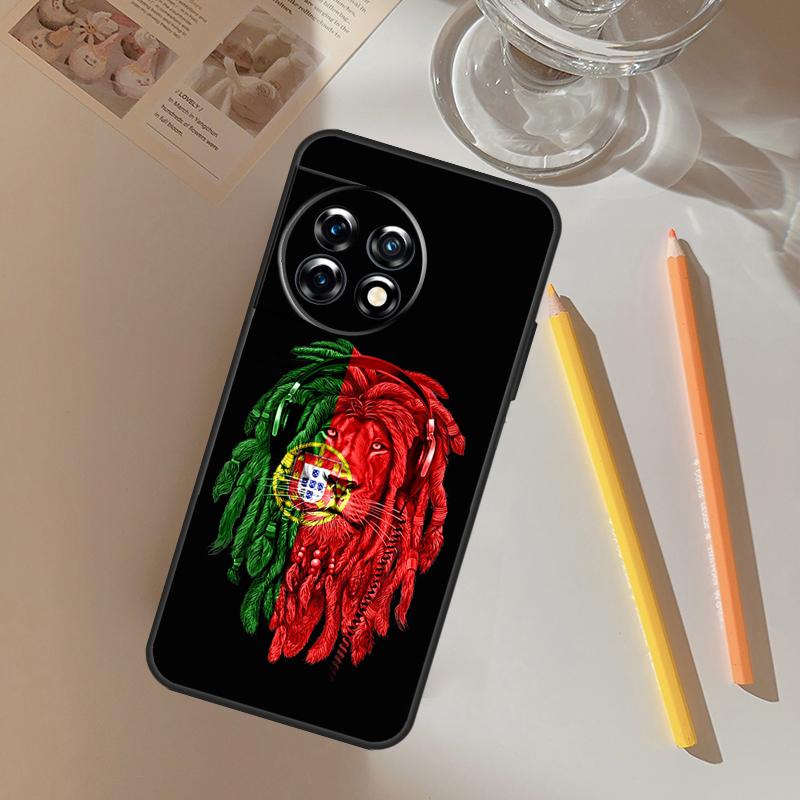 Portugal Passport Flag Funda For OnePlus 12R 13 12 R 11 9 10 Pro 8T 9RT 10T OnePlus Nord 4 CE 2 3 Lite N20 N30 Case