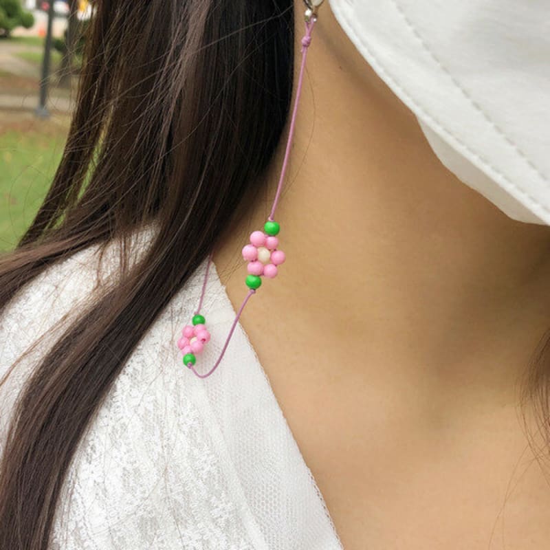 PINK PINEAPPLE COLOR WEBBING BELT_PINK