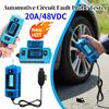 48V Range 0.01~19.99A Car Circuit Tester Current Test Fuse Diagnostic Tool Repair Detector Galvanometer Automotive Accessories