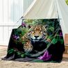 1pc Animals:lizard Pattern Blanket, All Season Lightweight Home Office Outdoor Nap Multifunctional Blanket