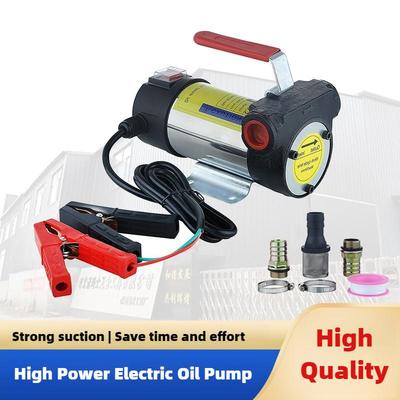 Handheld Electric Oil Pump High Power Self Priming Diesel Oil Pump Portable DC Oil Pumping Machine