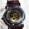 Used ORIENT EXPRESS NOSTALGIE ISTANBUL Double-Sided Skeleton Automatic Watch Genuine Leather Band