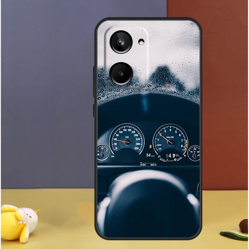 Speedometer Car For Realme 15 Pro GT7 10 11 12 13 14 Pro Plus C67 C65 C63 C61 C55 C53 C51 C35 C71 C75 Case
