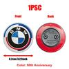 82mm Car Front Head Hood Bonnet Emblem Rear Tail Bumper Trunk Sticker For BMW X3 M M5 M3 E46 E90 E60 F10 E39 F30 E36 G30 E87 E70 J5UJD