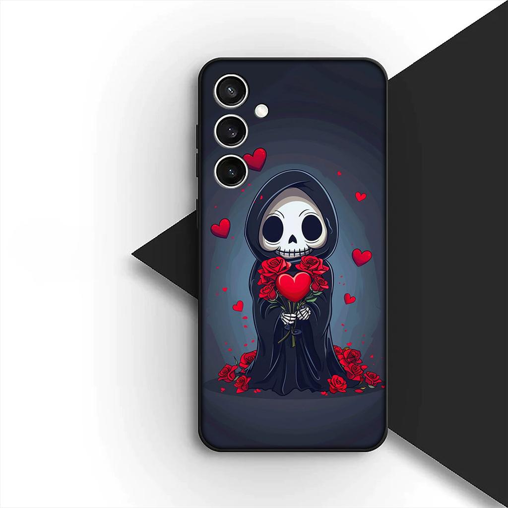 Calavera Skull Flower Phone Cover for Motorola Moto Edge 50 30 Fusion 40 NEO Ultra Pro G35 G45 G75 G85 G35 Protective Case