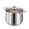 SULE Thickened Stainless Steel 26cm Stock Pot