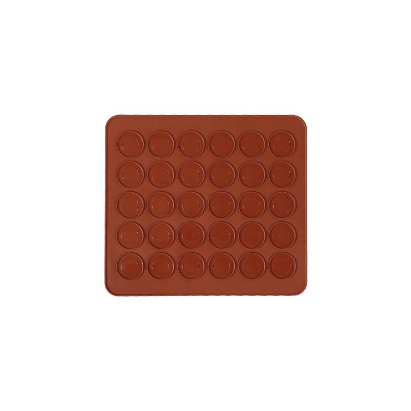 Small Macaron & Cookie Baking Mat with 30 Molds